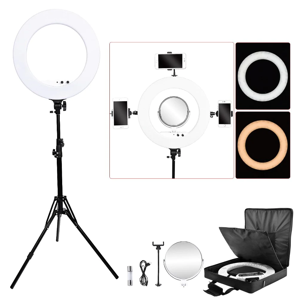 RING LIGHT PROFESSIONNEL AVEC MIRROIR image