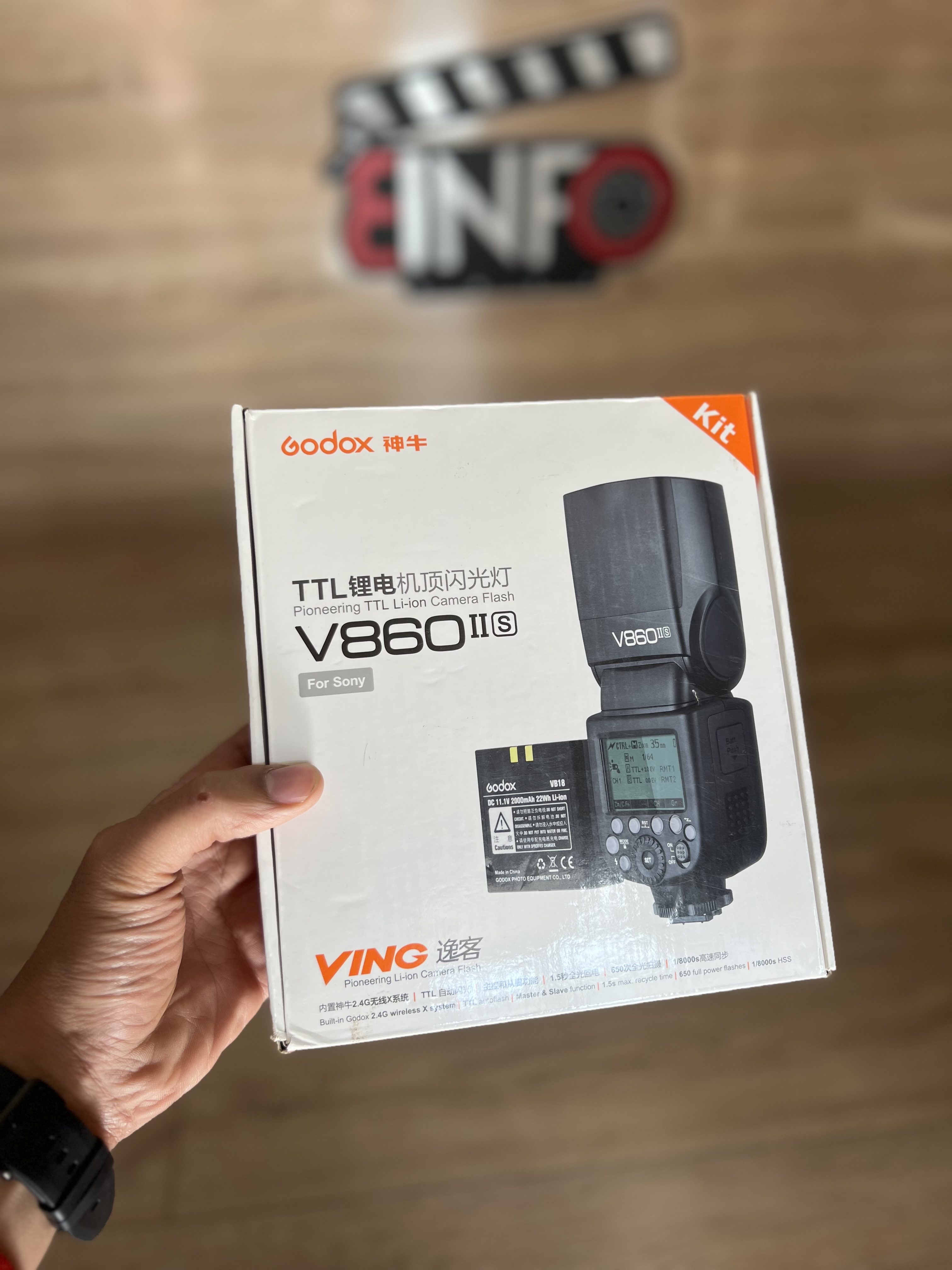 Godox V860II-C -S-N-E-TTL II 2.4G image