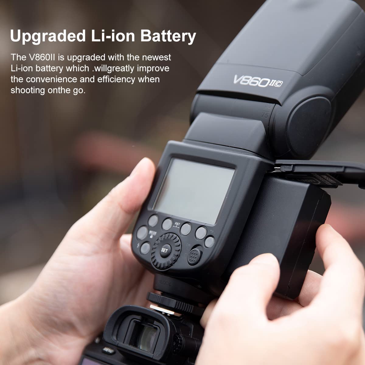 Godox V860II-C -S-N-E-TTL II 2.4G image