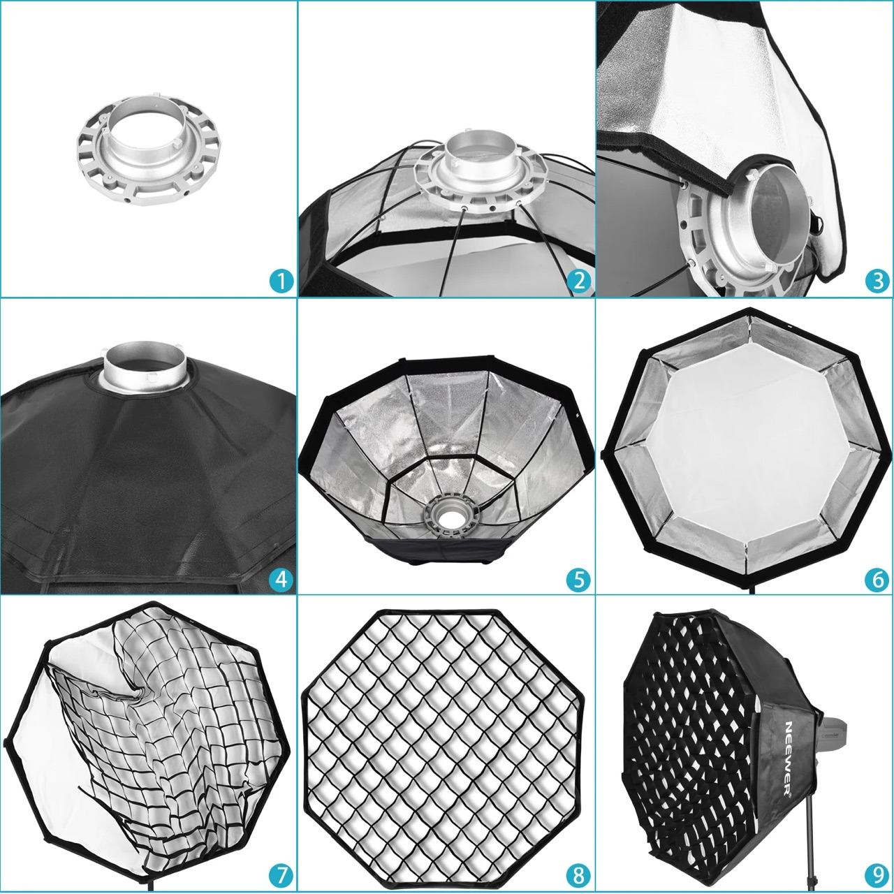 NEEWER 32" Octagon Flash Softbox image