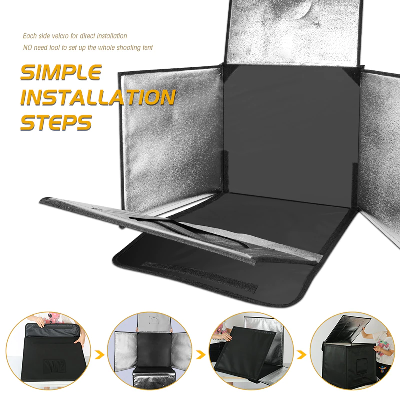 studio Led Professionnel 70cm / 70 cm image