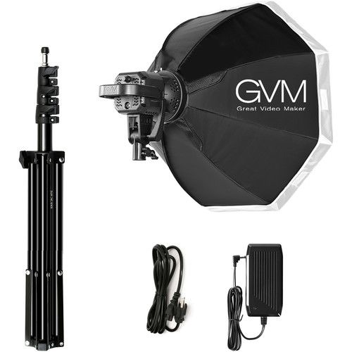 GVM-Kit d'éclairage de studio professionnel P80S image