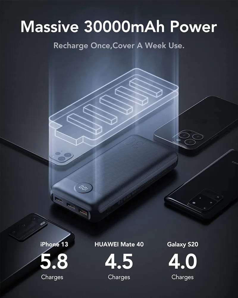 VEGER Powerbank de 30000mAh image