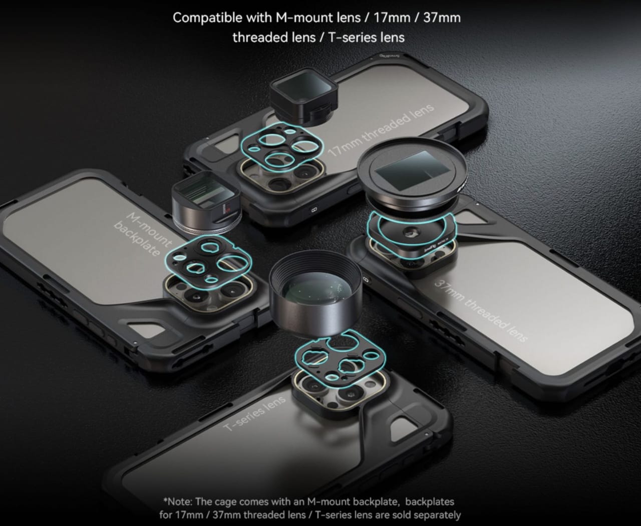 SmallRig Mobile Video Cage pour iPhone 15 Pro Max image