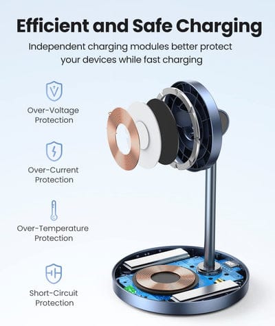 Ugreen 2-in-1 Magnetic Wireless Charging Station image