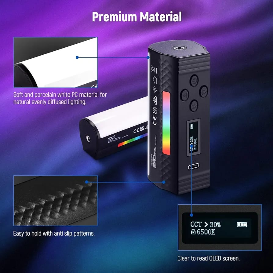 TL96RGB Mini Tube LED de Neewer image