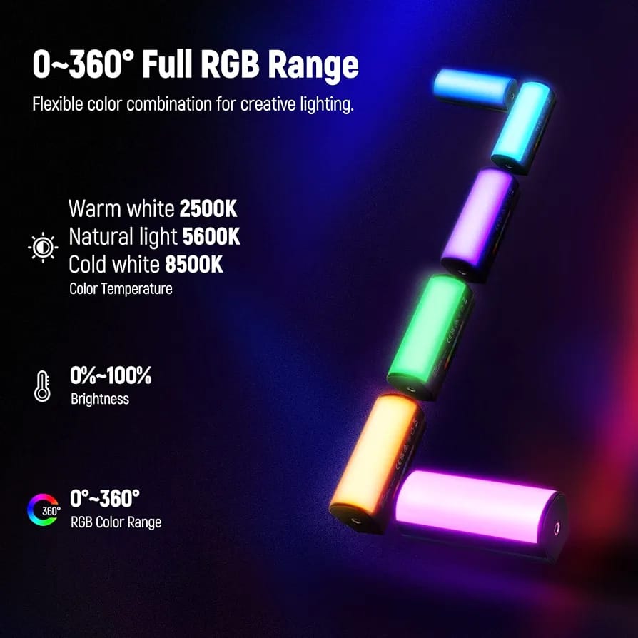 TL96RGB Mini Tube LED de Neewer image