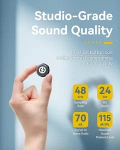 Hollyland Lark M2 Combo Ensemble Microphone Wireless image