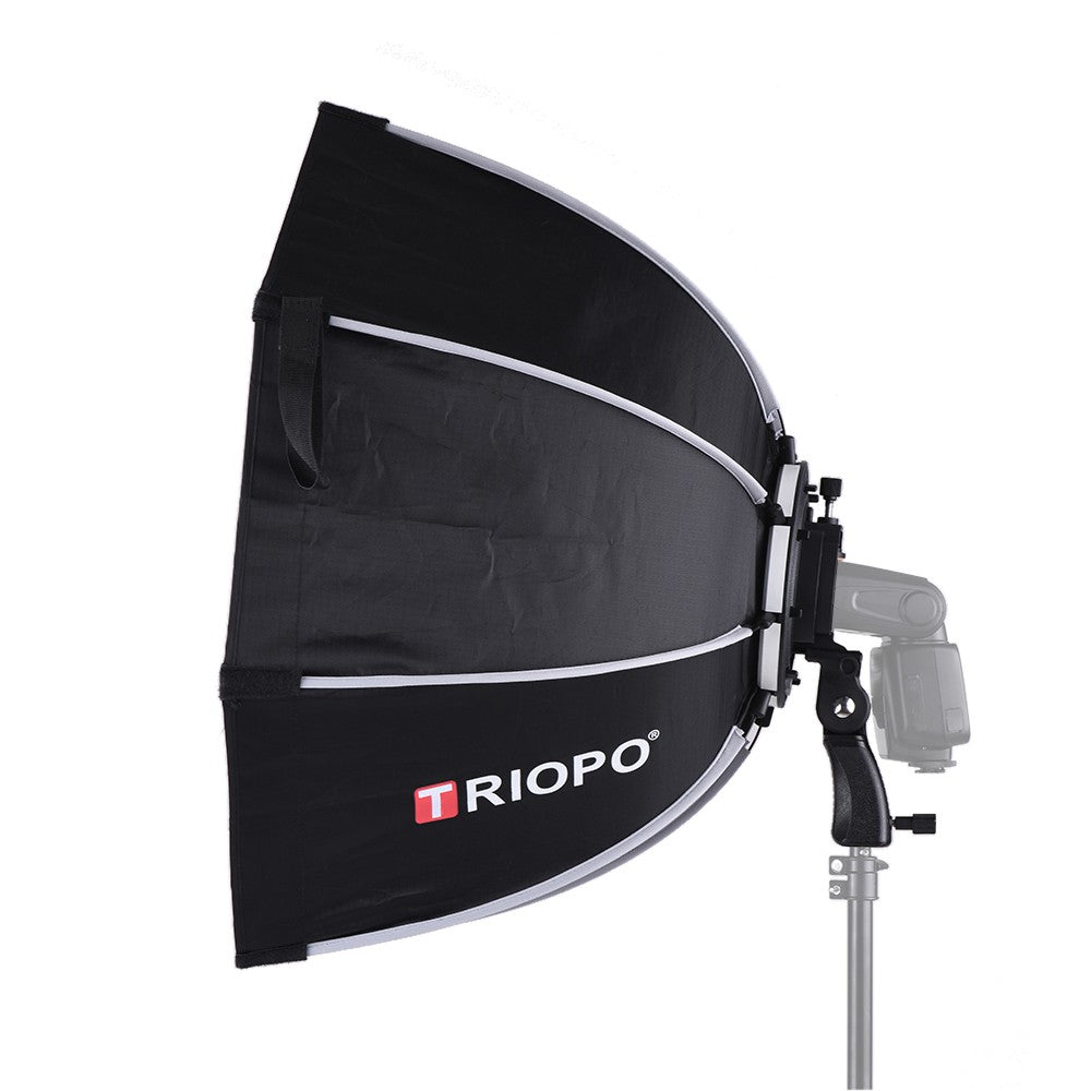 Triopo 65cm Softbox support flash+grille image