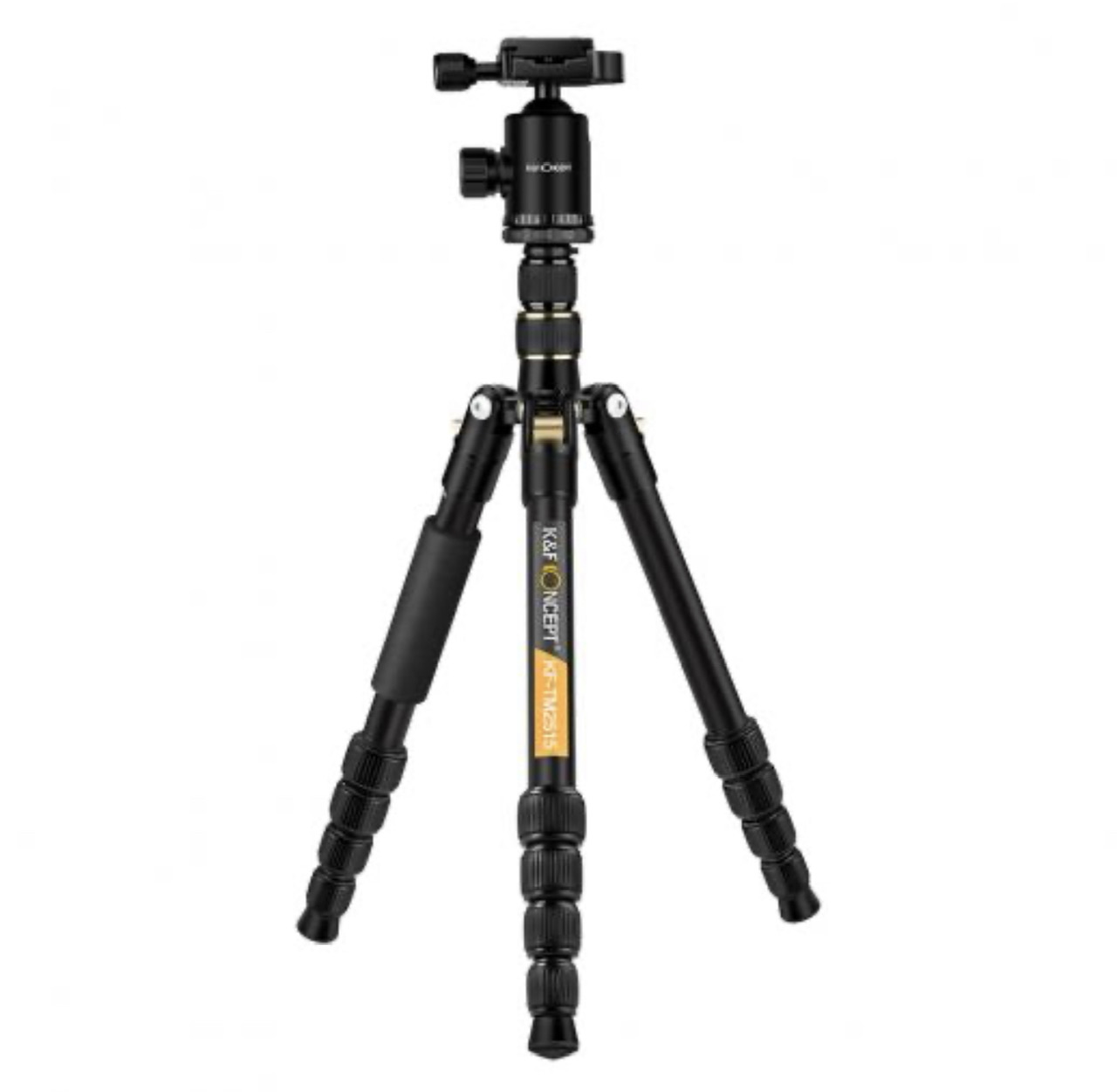 TM2515 Aluminum Tripod Monopod for DSLR Camera 60 inch 5 Sections image